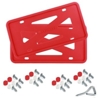 High-temperature Resistant Silicone License Plate Frame