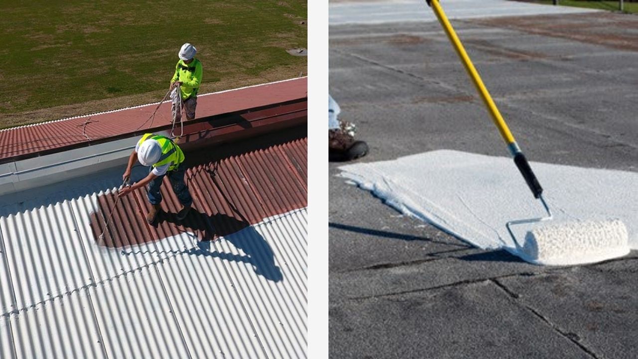 Silicone vs. Acrylic Roof Coating