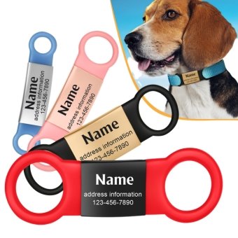 Silicone Dog Name Tags