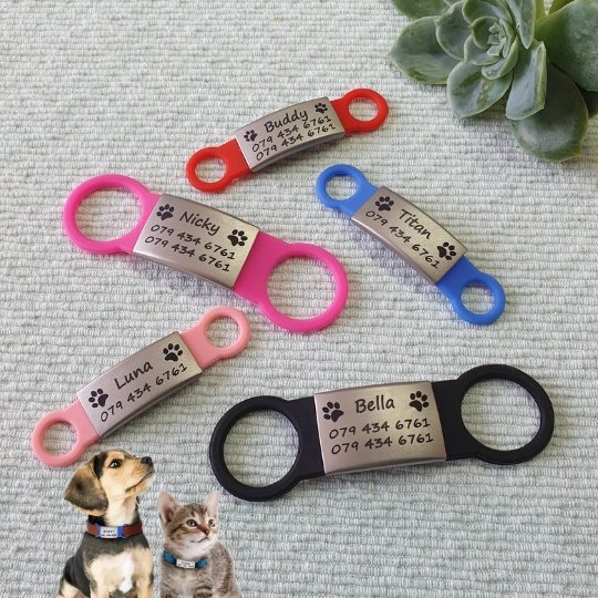 ilicone Dog Tag