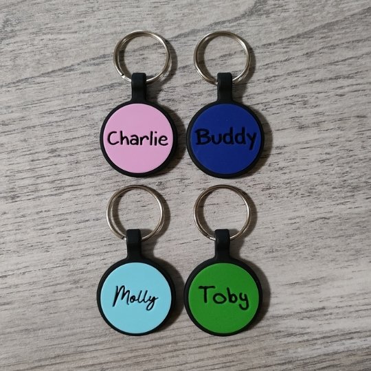 silicone Dog Tag