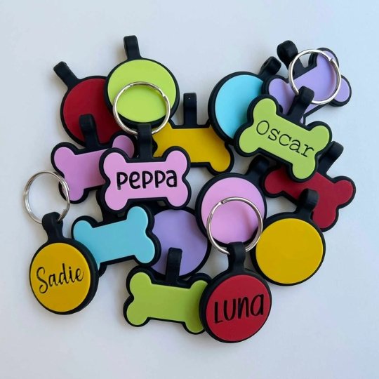 silicone Dog Tag