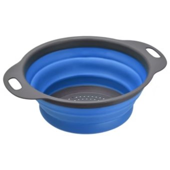 Blue Silicone Strainer