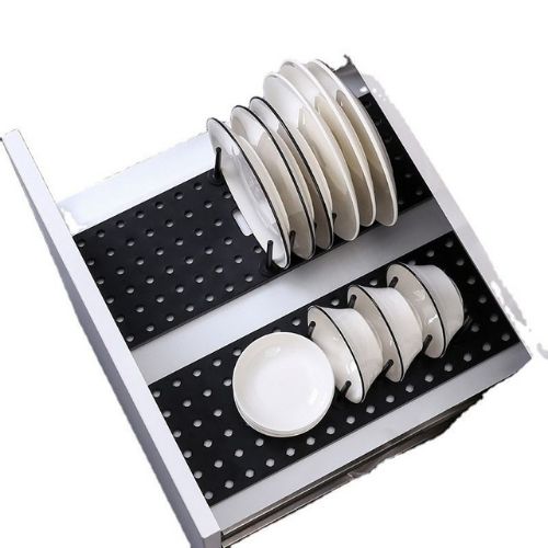 Silicone Dish Rack With Adjustable Struts