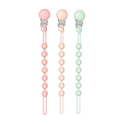 Custom Ergonomic Design PVC-Free Silicone Pacifier Clip